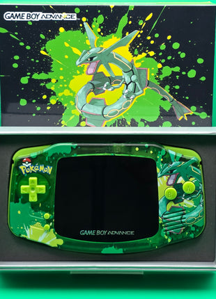 Modded Gameboy Advance - IPS Screen (Rayquaza)