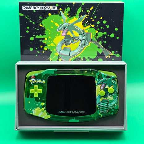 Modded Gameboy Advance - IPS Screen (Rayquaza)