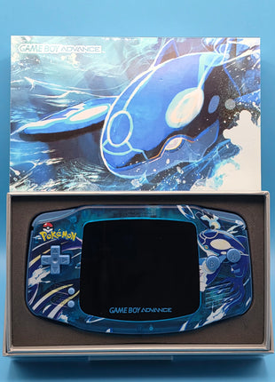 Modded Gameboy Advance - IPS Screen (Kyogre)