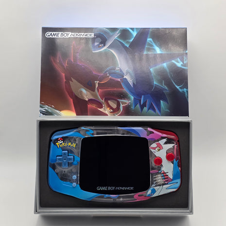 Modded Gameboy Advance - IPS Screen (Latias & Latios)