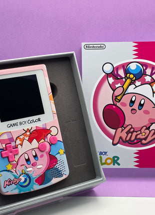 Modded Gameboy Color - OLED Screen (Kirby)