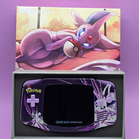Modded Gameboy Advance - IPS Screen (Espeon)