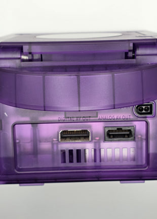 Modded Gamecube - Transparent Purple