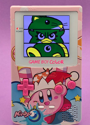 Modded Gameboy Color - OLED Screen (Kirby)