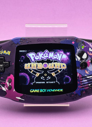 Modded Gameboy Advance - IPS Screen (Ghost Trio)