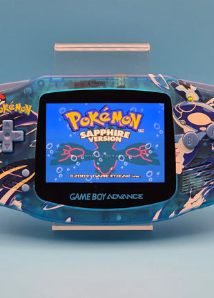 Modded Gameboy Advance - IPS Screen (Kyogre)