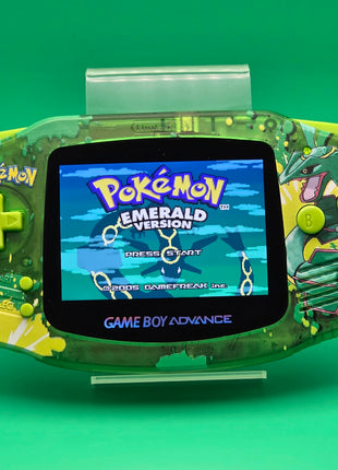 Modded Gameboy Advance - IPS Screen (Rayquaza)