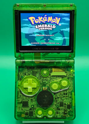 Modded Gameboy Advance SP - IPS Screen (Zelda) (Minish Cap)