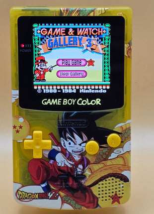 Modded Gameboy Color - OLED Screen (Goku)