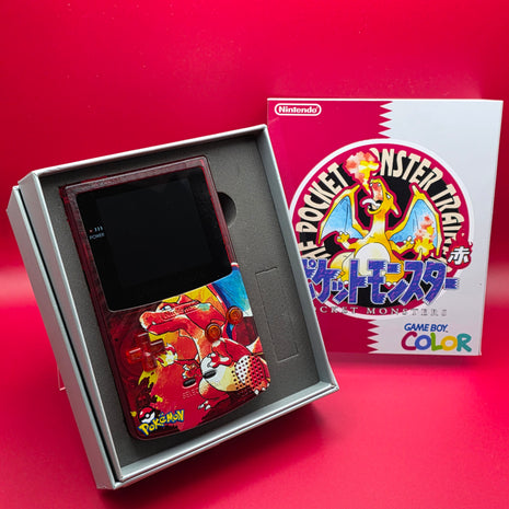 Modded Gameboy Color - OLED Screen (Charizard)