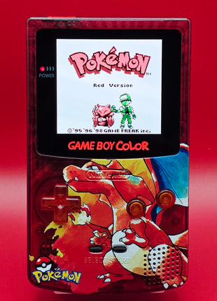 Modded Gameboy Color - OLED Screen (Charizard)