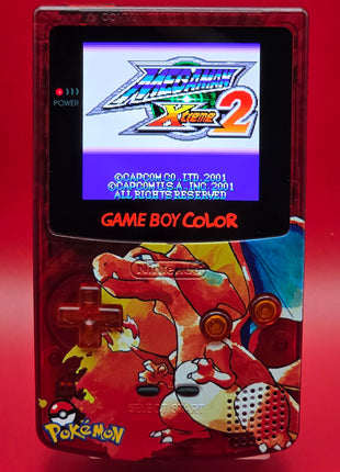 Modded Gameboy Color - OLED Screen (Charizard)