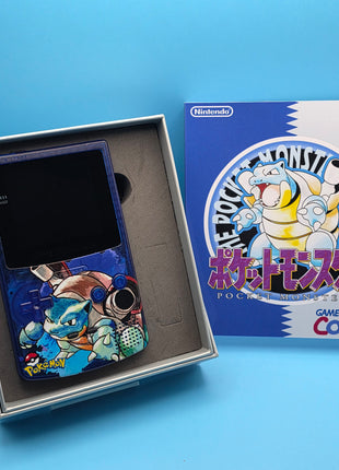 Modded Gameboy Color - OLED Screen (Blastoise)