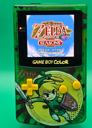 Modded Gameboy Color - OLED Screen (Minish Cap)