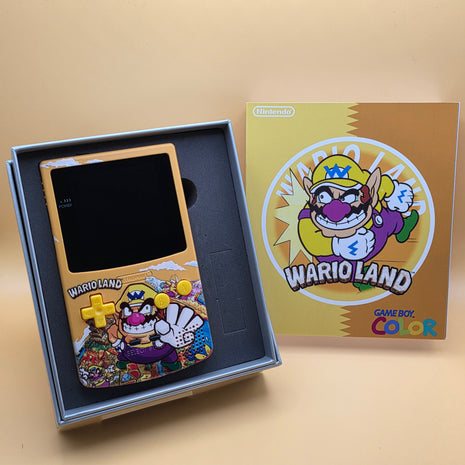 Modded Gameboy Color - OLED Screen (Wario Land)