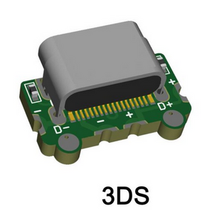 Nintendo DSi, 2DS & 3DS: USB-C Mod (Supports data connection)
