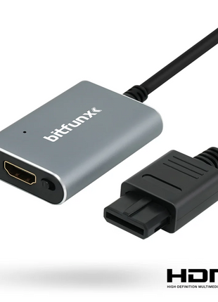 Bitfunx SV/AV HDMI Adapter for N64/SNES/SFC/NGC