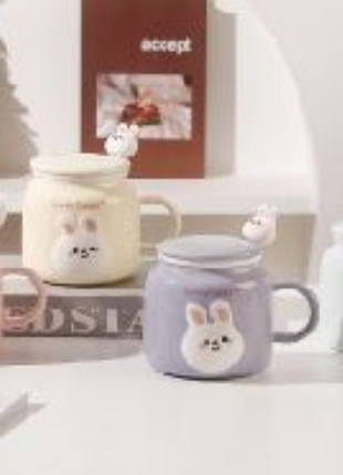 Ceramic Milk Rabbit Mug