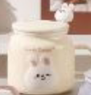 Ceramic Milk Rabbit Mug