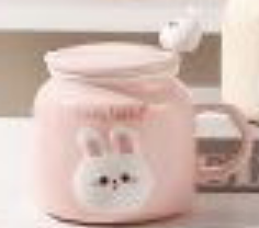 Ceramic Milk Rabbit Mug