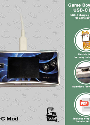 Game Boy Micro: USB-C Mod