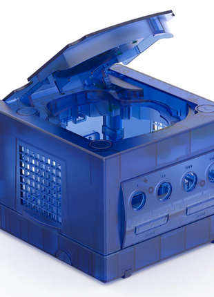 Bitfunx Transparent Blue Replacement Shell for GameCube