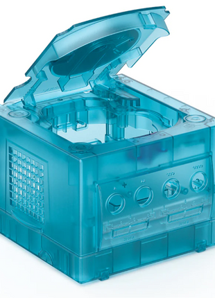 Bitfunx Transparent Ice Blue Replacement Shell for GameCube