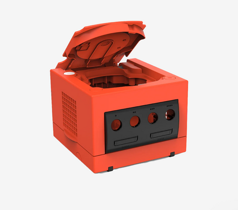 Bitfunx Warm Red Replacement Shell for GameCube