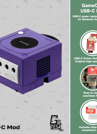 Nintendo GameCube: USB-C Mod