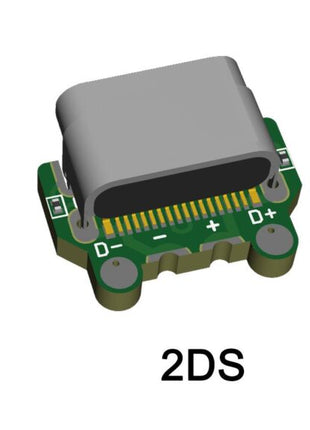 Nintendo DSi, 2DS & 3DS: USB-C Mod (Supports data connection)
