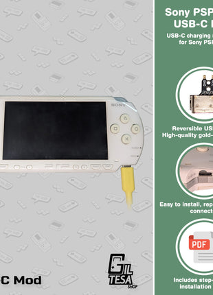 Sony PSP 1000: USB-C Mod