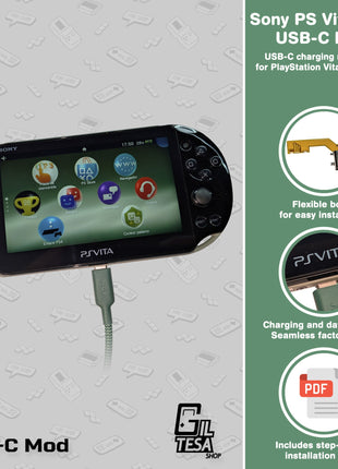 Sony PS Vita Slim: USB-C Mod