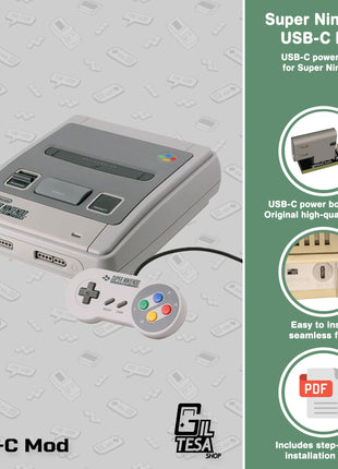 Super Nintendo: USB-C Mod