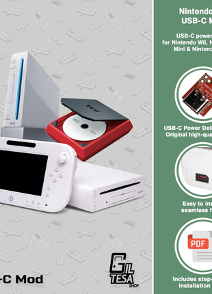Nintendo Wii: USB-C Mod