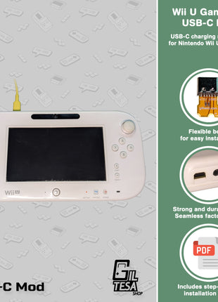Nintendo Wii U GamePad: USB-C Mod