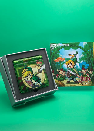 Modded Gameboy Advance SP - IPS Screen (Minish Cap 2)