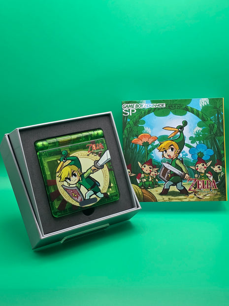 Modded Gameboy Advance SP - IPS Screen (Minish Cap 2)