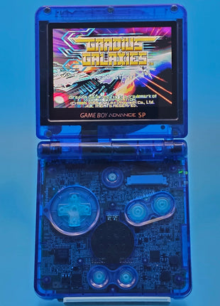 Modded Gameboy Advance SP - IPS Screen (Blastoise)