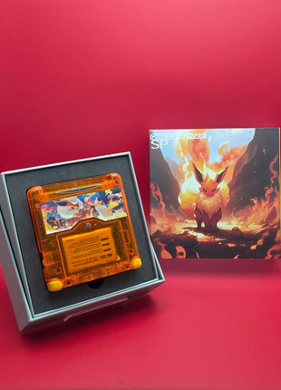 Modded Gameboy Advance SP - IPS Screen (Flareon)