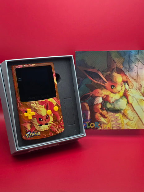 Modded Gameboy Color - OLED Screen (Flareon)