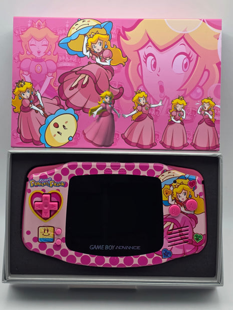 Modded Gameboy Advance - IPS Screen (Princess Peach)