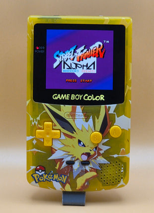 Modded Gameboy Color - OLED Screen (Jolteon)