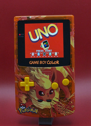 Modded Gameboy Color - OLED Screen (Flareon)