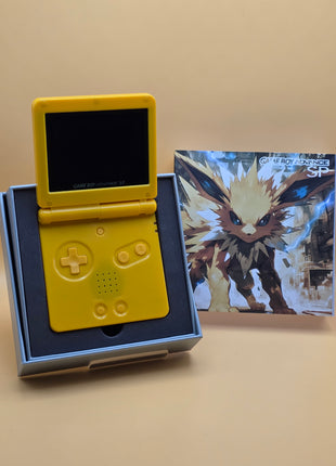 Modded Gameboy Advance SP - IPS Screen (Jolteon)