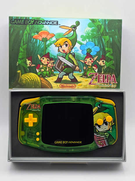 Modded Gameboy Advance - IPS Screen (Zelda Minish Cap)