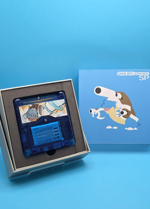 Modded Gameboy Advance SP - IPS Screen (Blastoise)