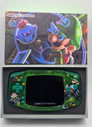 Modded Gameboy Advance - IPS Screen (Luigi)