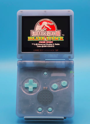 Modded Gameboy Advance SP - IPS Screen (Articuno)