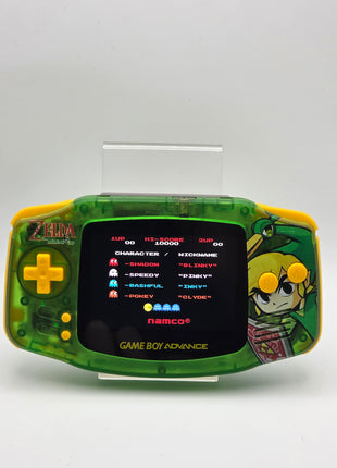 Modded Gameboy Advance - IPS Screen (Zelda Minish Cap)