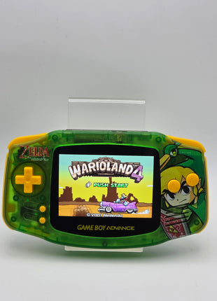 Modded Gameboy Advance - IPS Screen (Zelda Minish Cap)